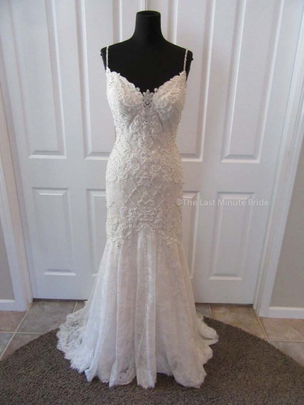 Justin Alexander wedding dress 9819